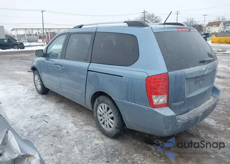 2012 Kia Sedona Lx z USA, uszkodzony, nr VIN KNDMG4C73C6472126